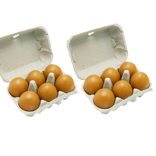 2 boxes of 6 LARGE free-range eggs PROMO