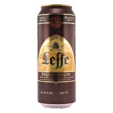 LEFFE BRUIN BLIK 24x50cl