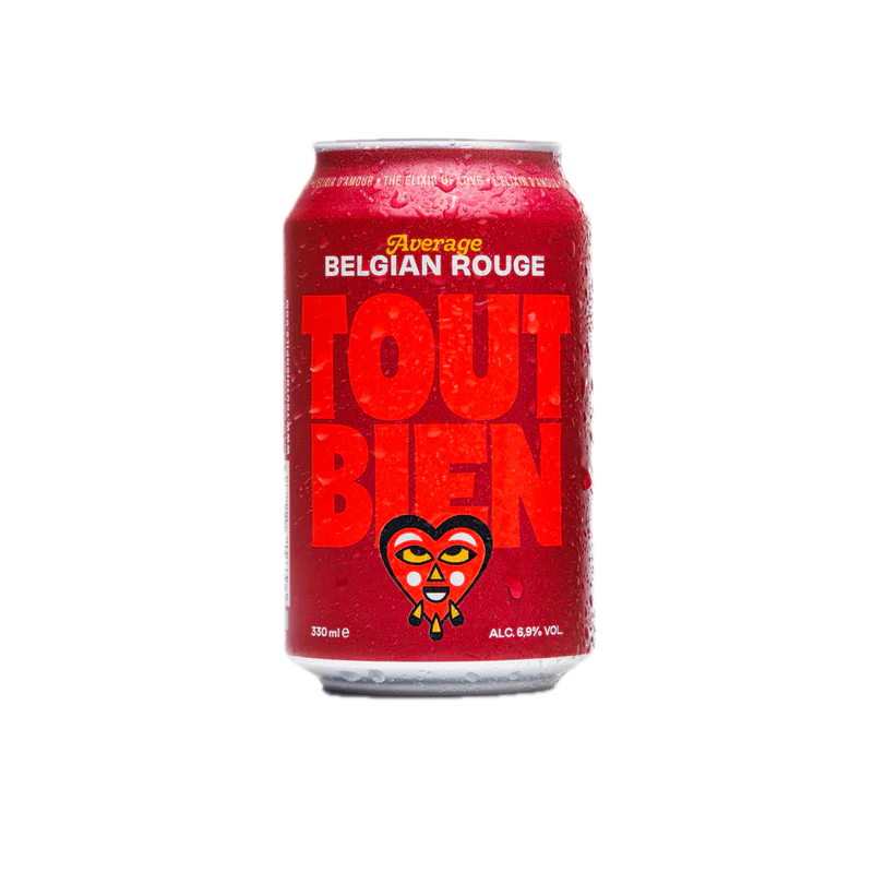 TOUT BIEN ROUGE 24x33cl BLIK