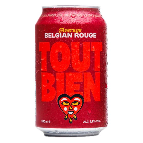 TOUT BIEN ROUGE 24x33cl BLIK