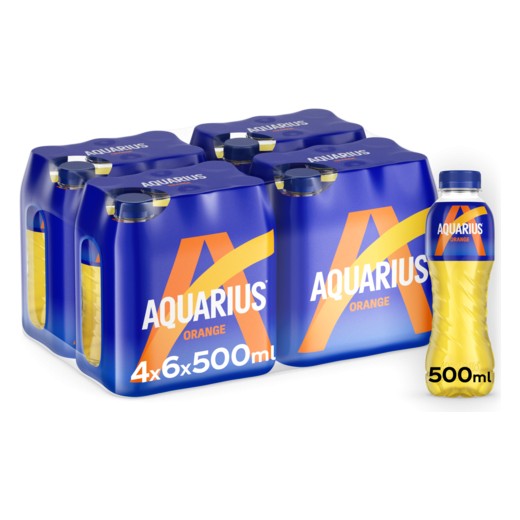 AQUARIUS ORANGE 24x50cl PET