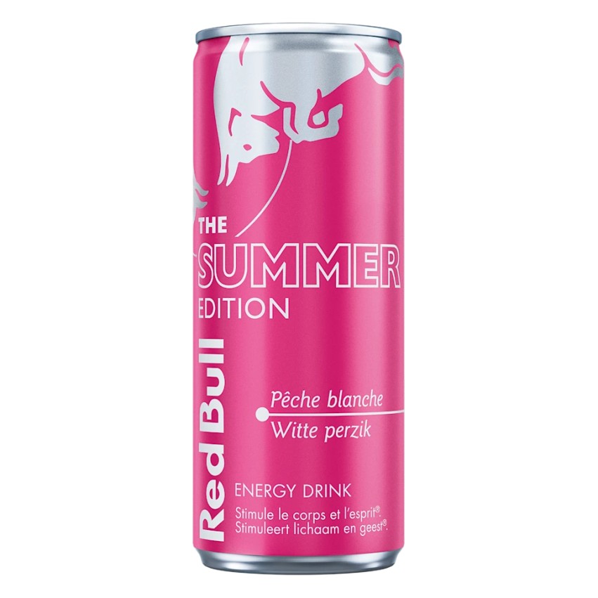 RED BULL WHITE PEACH BLIK 24X25cl