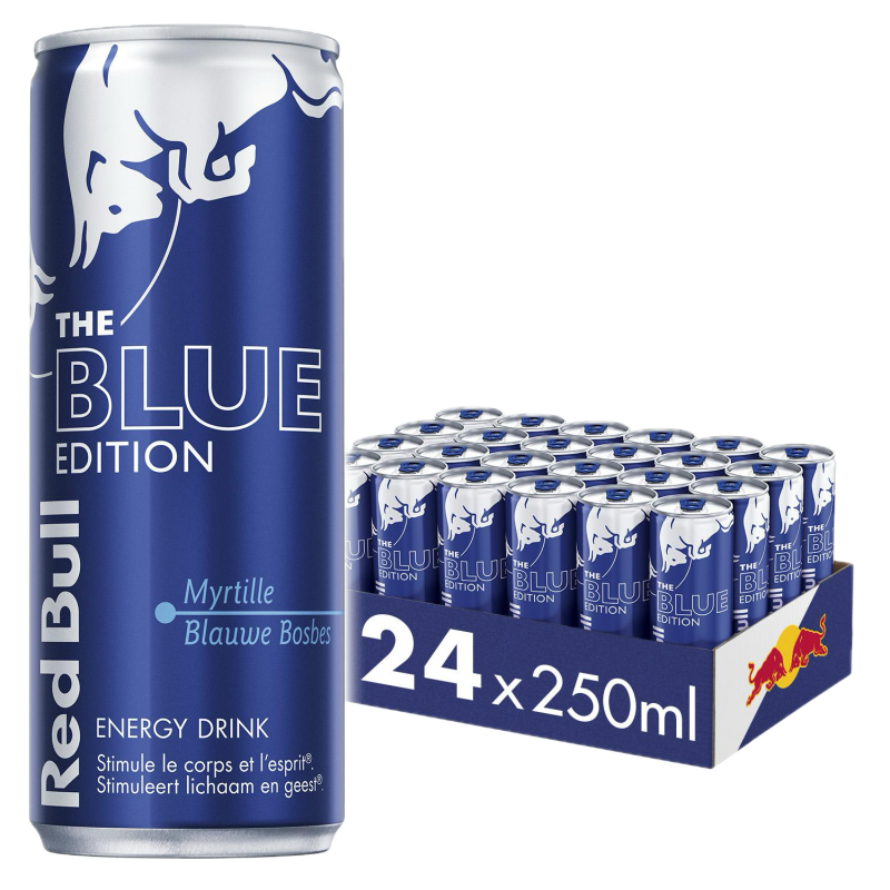RED BULL BLUE EDITION BLIK 24x25cl