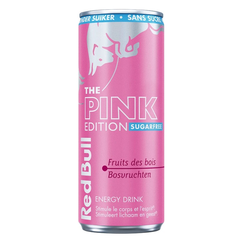 RED BULL PINK SUGARFREE BLIK 24X25