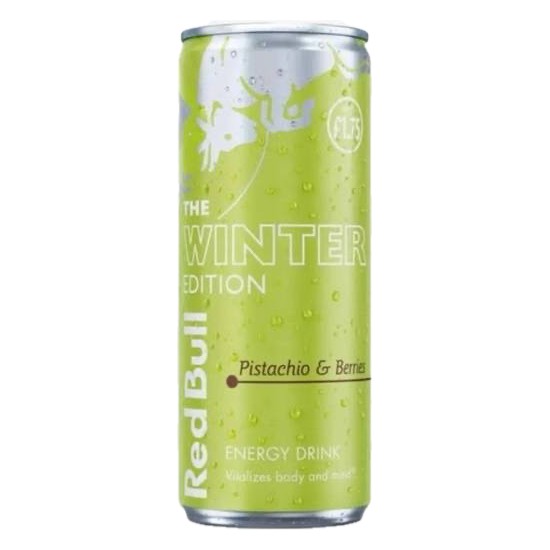 RED BULL WINTER PISTACHE & BERRIES 24x25cl BLIK