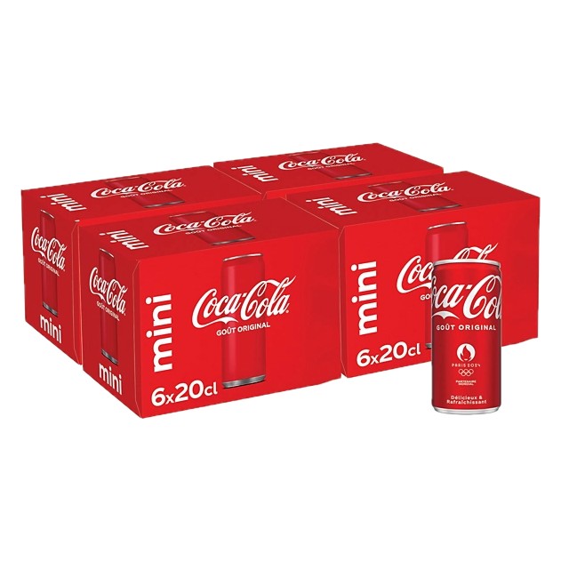 COCA COLA BLIK 24x20cl