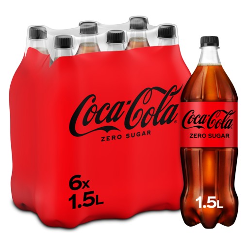 COCA ZERO PET 6x1.5L