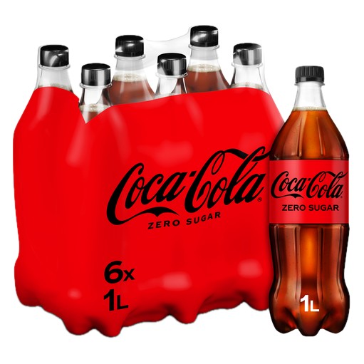 COCA ZERO PET 6x1L