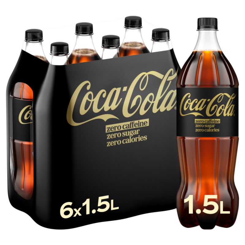 COCA ZERO FREE PET 6x1.5L