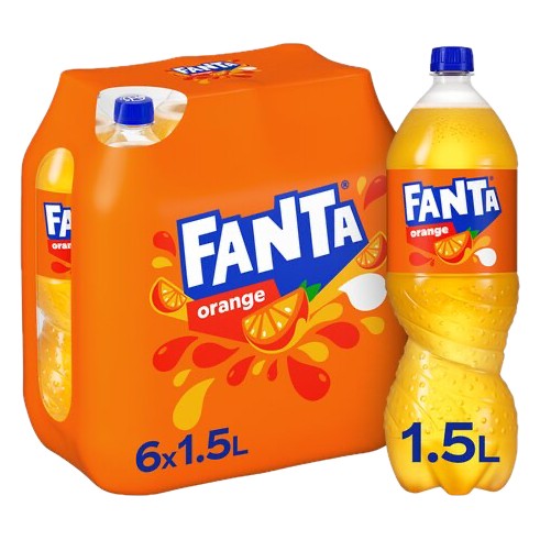 FANTA ORANGE 6x1.5L PET