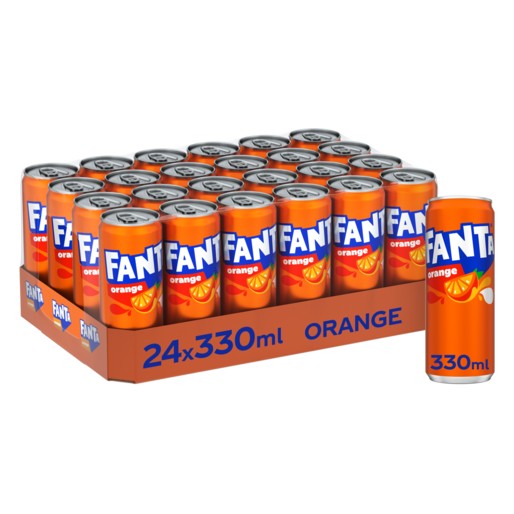 FANTA ORANGE BLIK 24x33cl