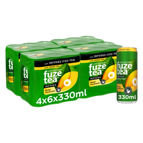 FUZE GREEN TEA MANGO BLIK 24x33cl
