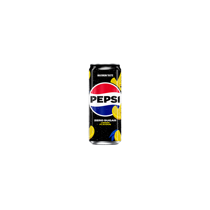 PEPSI ZERO LEMON BLIK 24x33cl