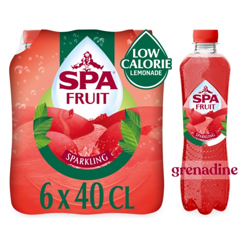 SPA FRUIT GRENADINE PET 24x40cl